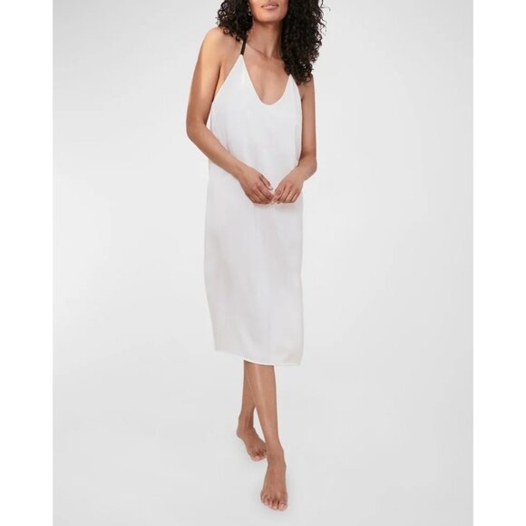 Lunya Washable Mulberry Silk Slip Dress - Picture 1 of 7